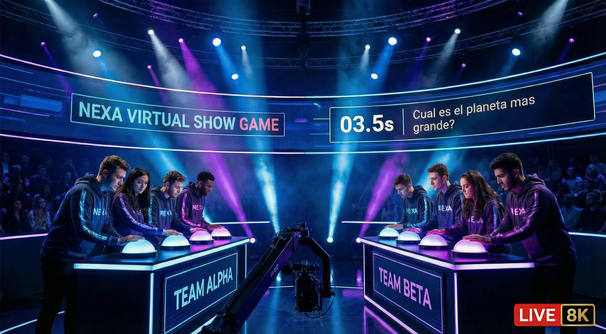 NEXA – Equipos compitiendo en tiempo real